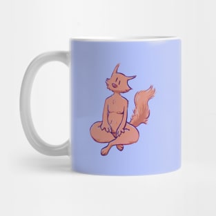 Curious wolfie Mug